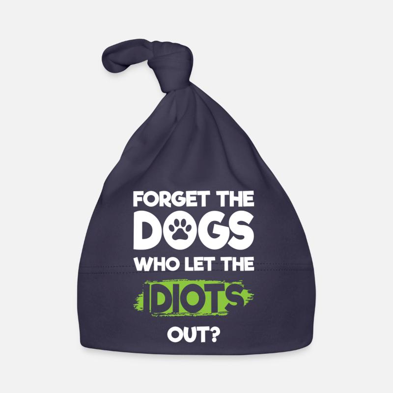 Idiot Work Evil Provocation Organic Baby Cap