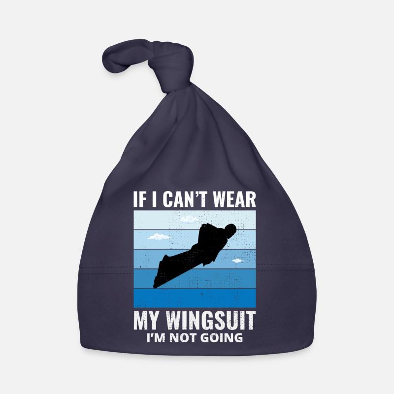 Wingsuit flying Base Jumping Skydiving Wingsuiting Organic Baby Cap