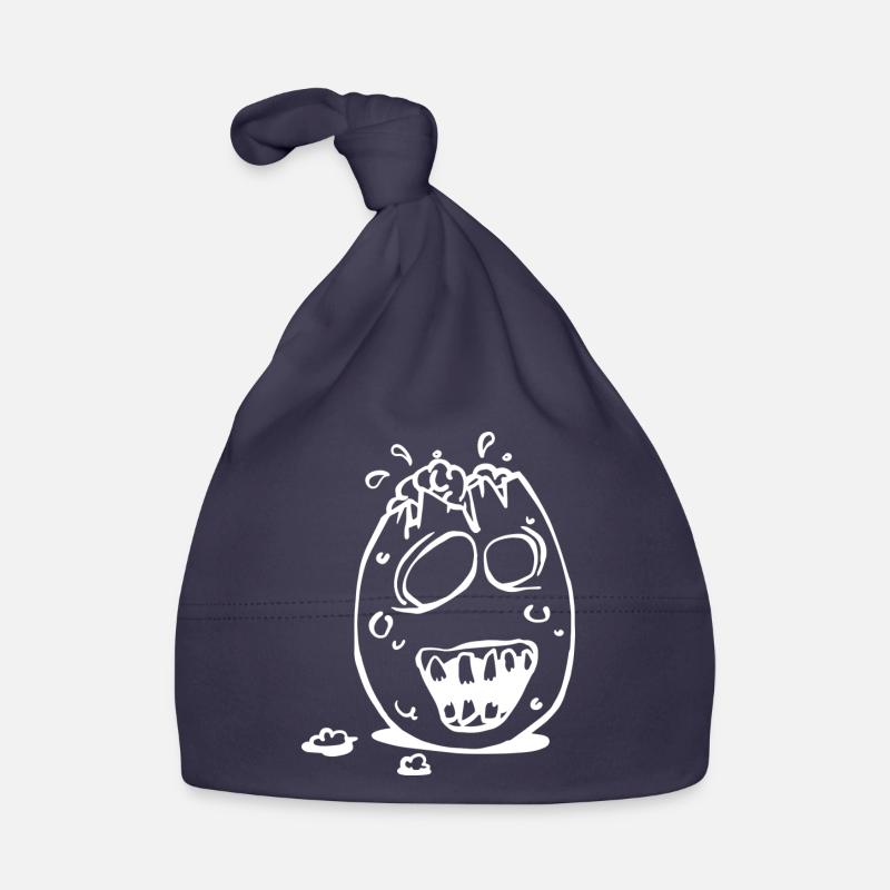 Œuf de paque zombie Bonnet bio Bébé