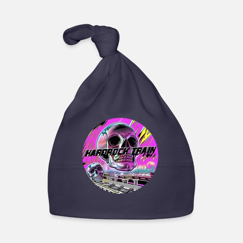 Crânes de train Hardrock Bonnet bio Bébé