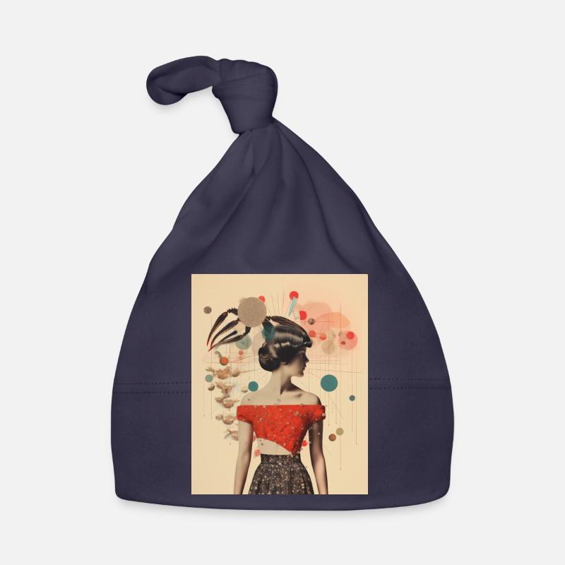 Scorpio collage Organic Baby Cap