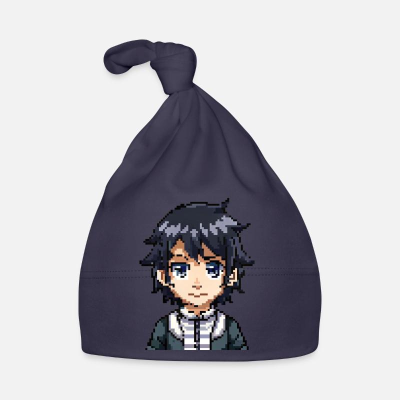 Figurine d’anime en 8 bits Bonnet bio Bébé