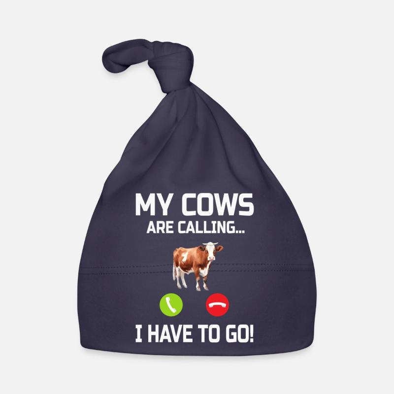Vache Vaches Bonnet bio Bébé