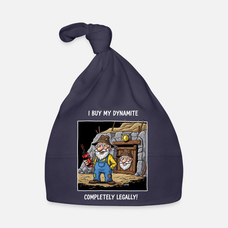 Dynamite Miner ! Organic Baby Cap