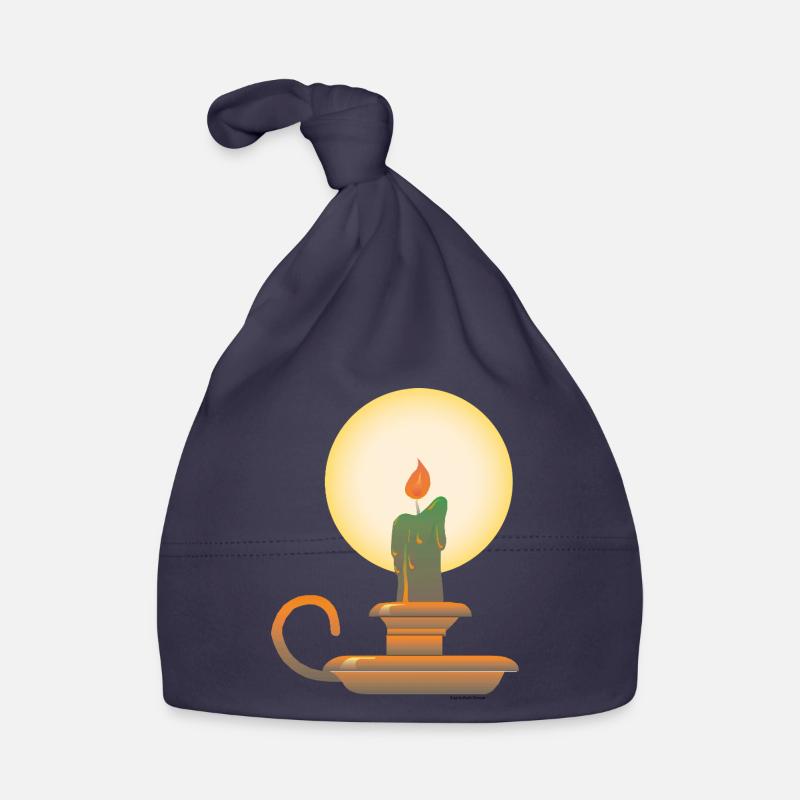 Candlestick | candlestick public Domain graphic Organic Baby Cap