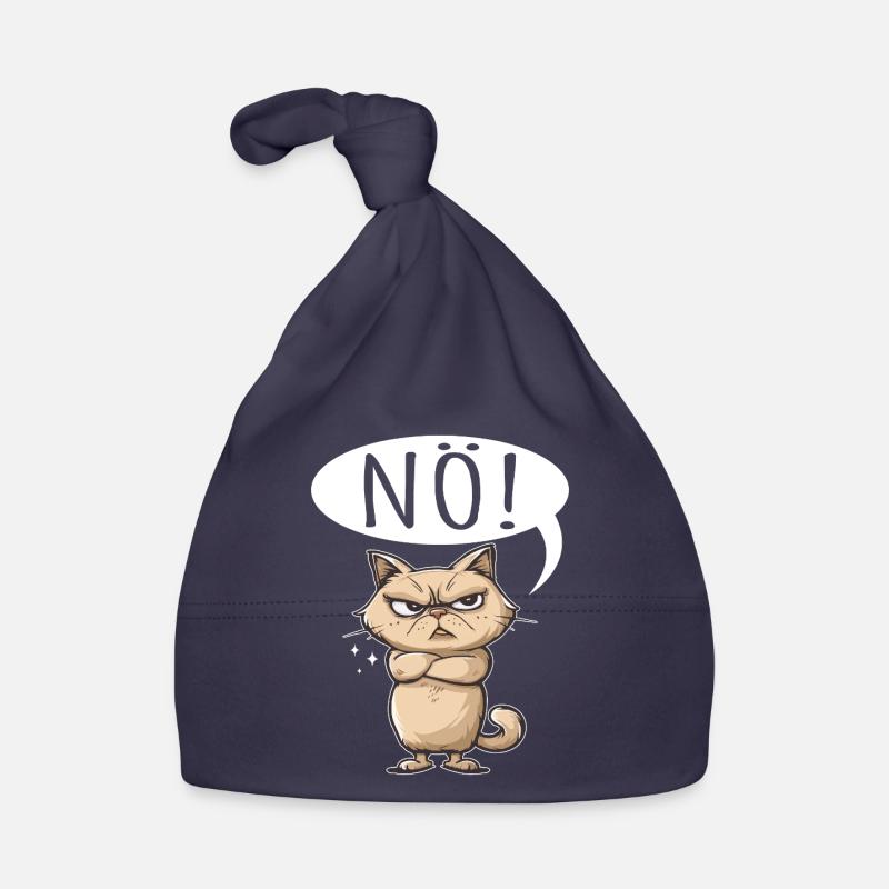 non facile non non chat chat drôle de dicton Bonnet bio Bébé