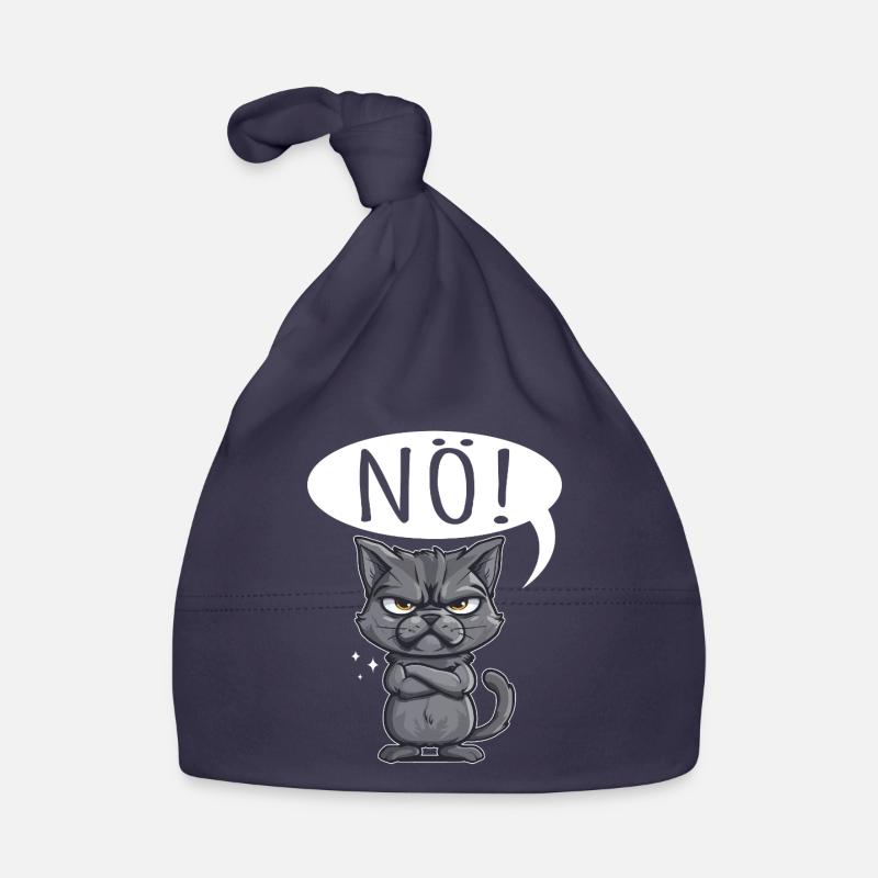 non facile non non chat chat drôle de dicton Bonnet bio Bébé