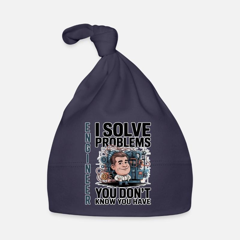 Engineer - For dark background Organic Baby Cap