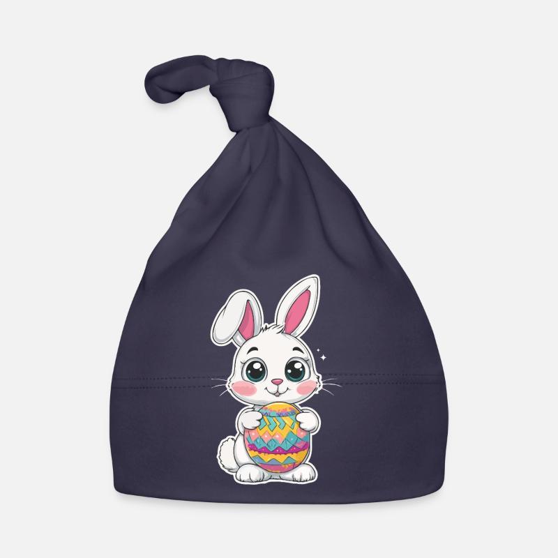 Lapin mignon lapin de Pâques mignon lapin de Pâques Bonnet bio Bébé