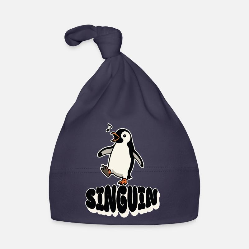 Singing Penguin - Singuin Organic Baby Cap