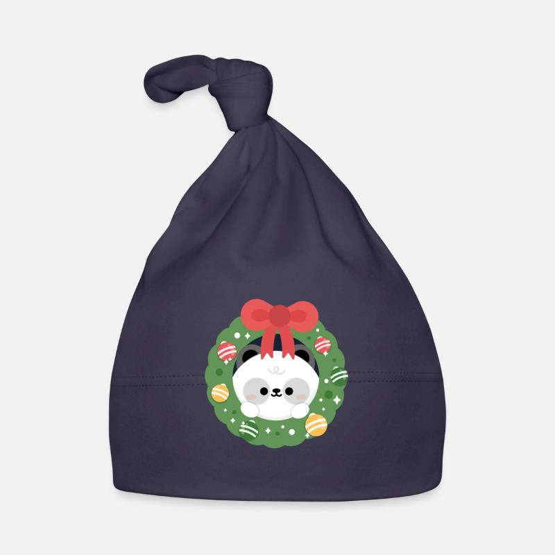 Noël Panda Bonnet bio Bébé