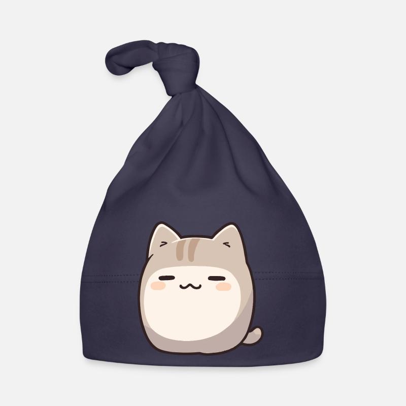Blobby Cat - Bande dessinée pour animaux de compagnie mignons Bonnet bio Bébé