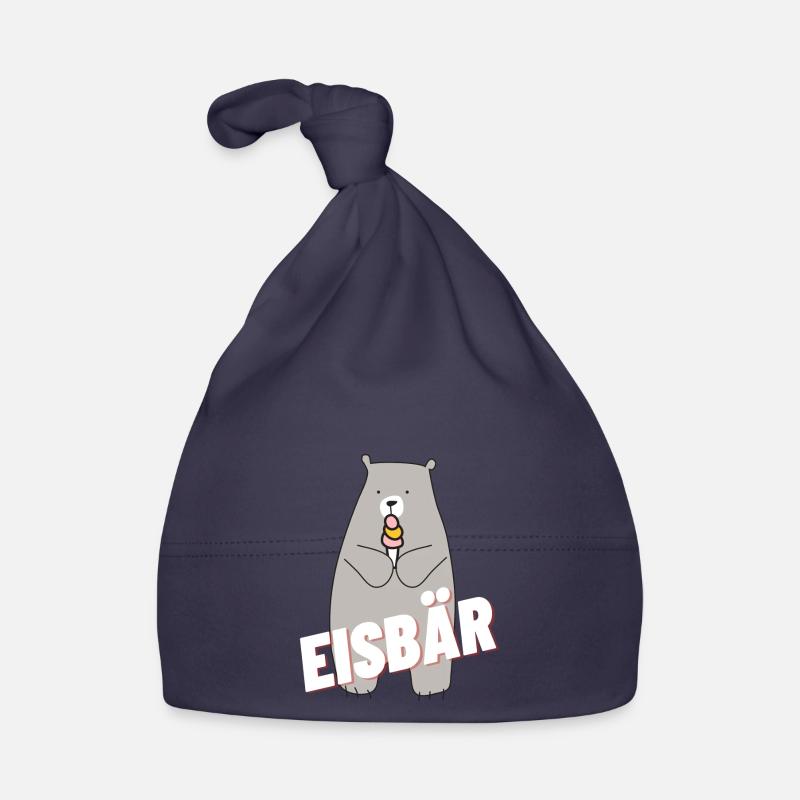 Eisbär, Ich bin ein Eisbär! Baby Bio-Mütze