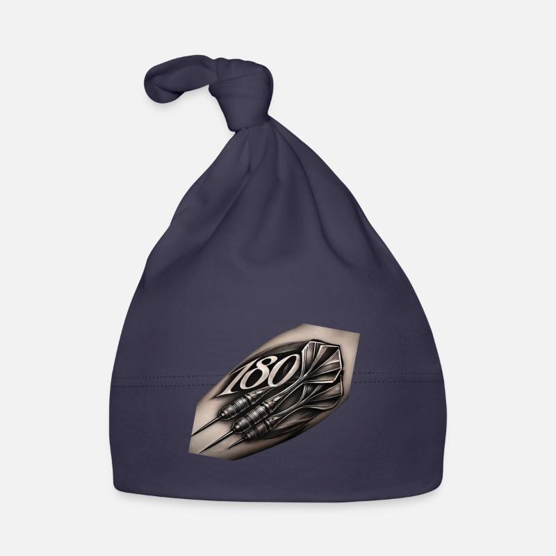 Dart 180 Tattoo - Bonnet bio Bébé - marine