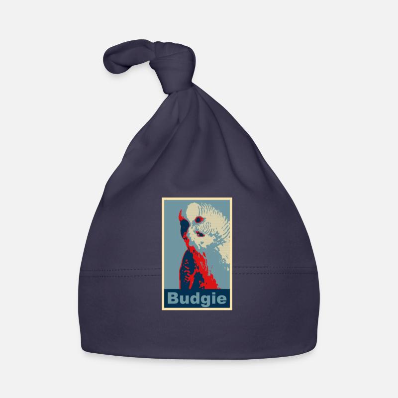 Wellensittich Budgie Bild Baby Bio-Mütze