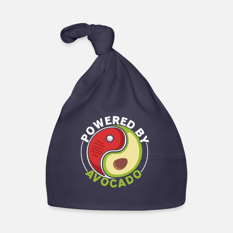 Powered by Avocado Guac Guacamole Avocado-Lie Organic Baby Cap