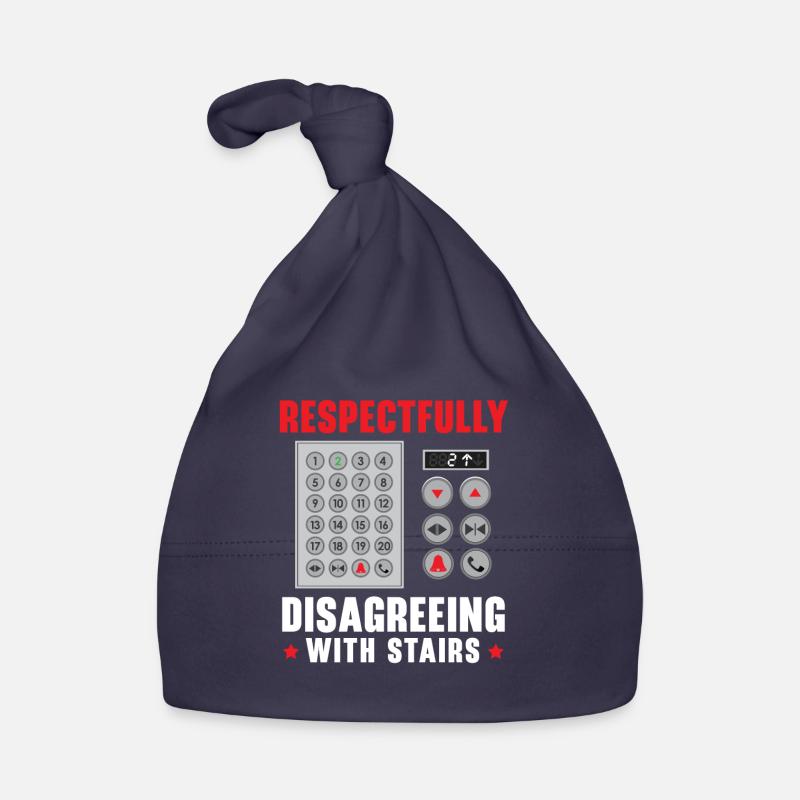 Respectfully Disagreeing With Stairs Elevators Organic Baby Cap