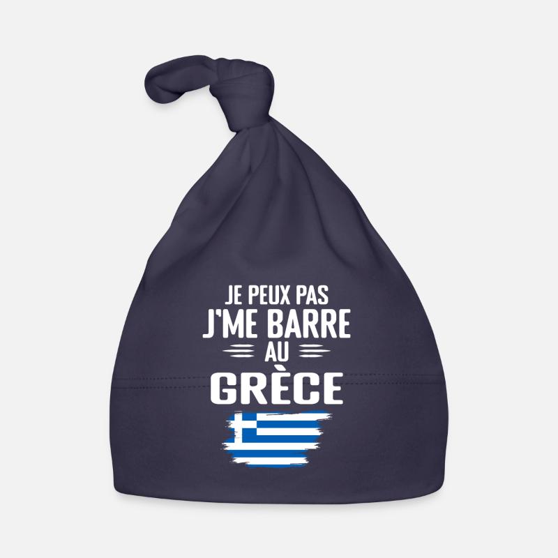 Je Peux Pas J'me Barre Au Grèce Vacances - Grèce Bonnet bio Bébé