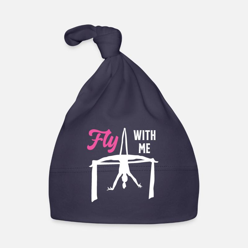 Fly With Me Silk Circus Antenna Organic Baby Cap