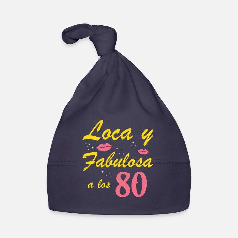 Fou et fabuleux à 80 ans Bonnet bio Bébé