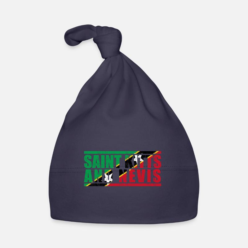 Saint Kitts and Nevis Organic Baby Cap