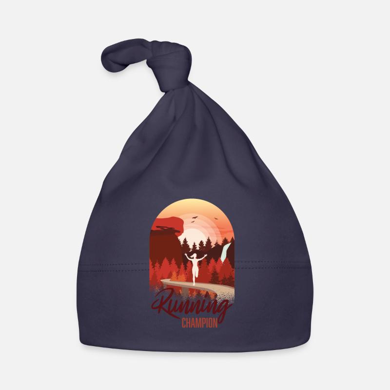 Marathon, Trail Running Champion Organic Baby Cap