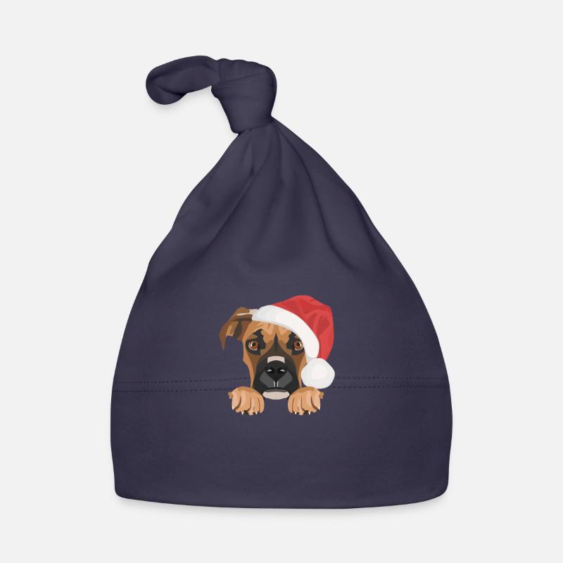 Boxer Joyeux Noël Bonnet bio Bébé