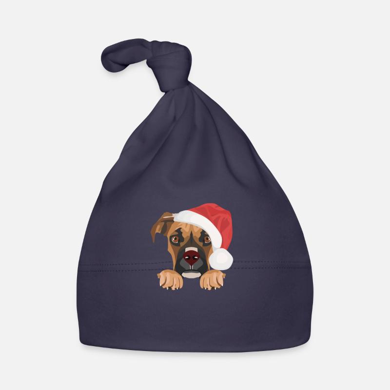 Boxer Joyeux Noël Bonnet bio Bébé