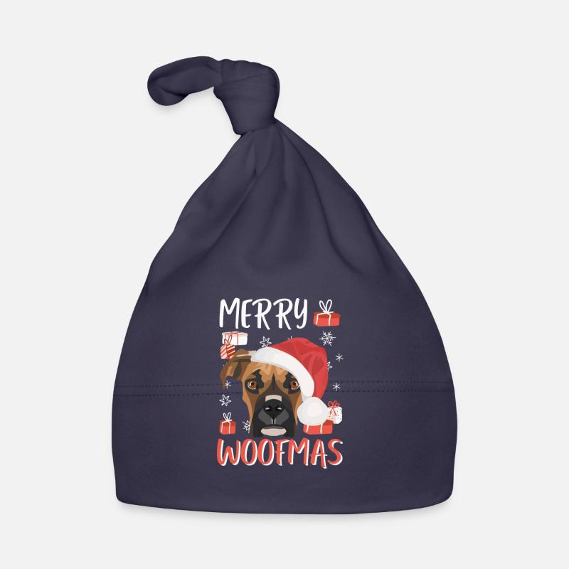 Boxer Joyeux Noël Bonnet bio Bébé