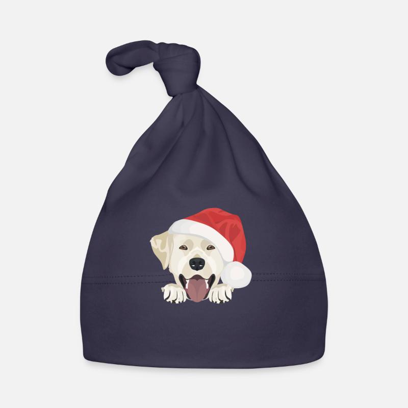 Joyeux Noël Labrador Bonnet bio Bébé