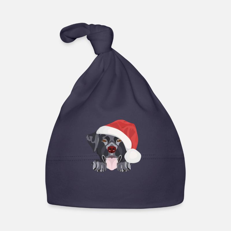 Joyeux Noël Labrador Bonnet bio Bébé