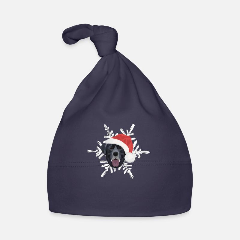 Joyeux Noël Labrador Bonnet bio Bébé