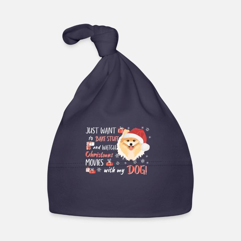 Joyeux Noël de Poméranie Bonnet bio Bébé