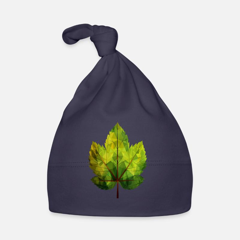 Chestnut magic: tree and leaf in harmony Organic Baby Cap