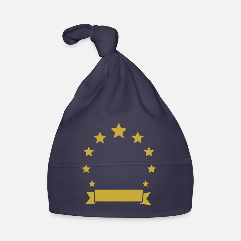 Star Wreath Banner Organic Baby Cap