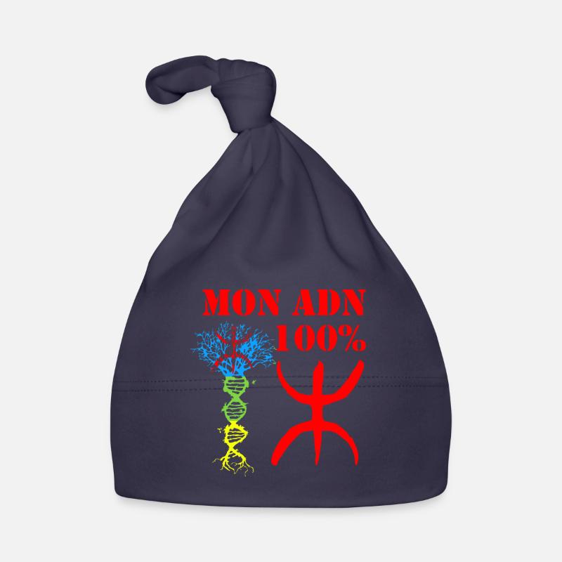 Mon adn 100% amazigh Bonnet bio Bébé