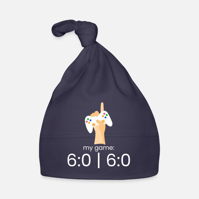 mon jeu: 6:0 | 6:0 Bonnet bio Bébé