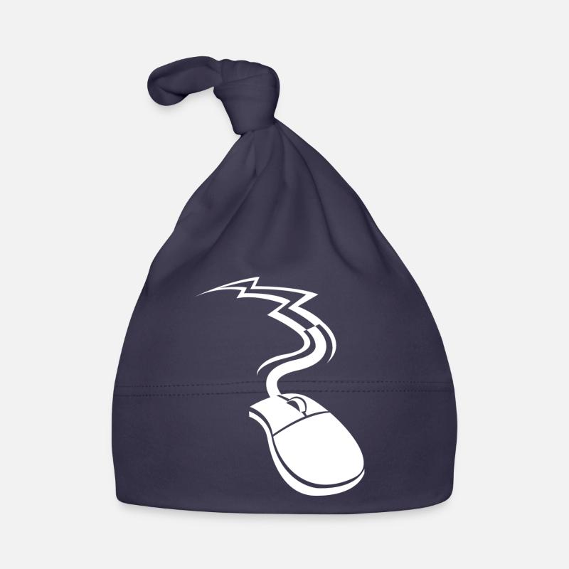 Conception de la souris d’ordinateur Bonnet bio Bébé