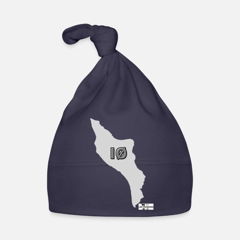 IØ, série Ile d'Oléron - Bonnet bio Bébé - marine