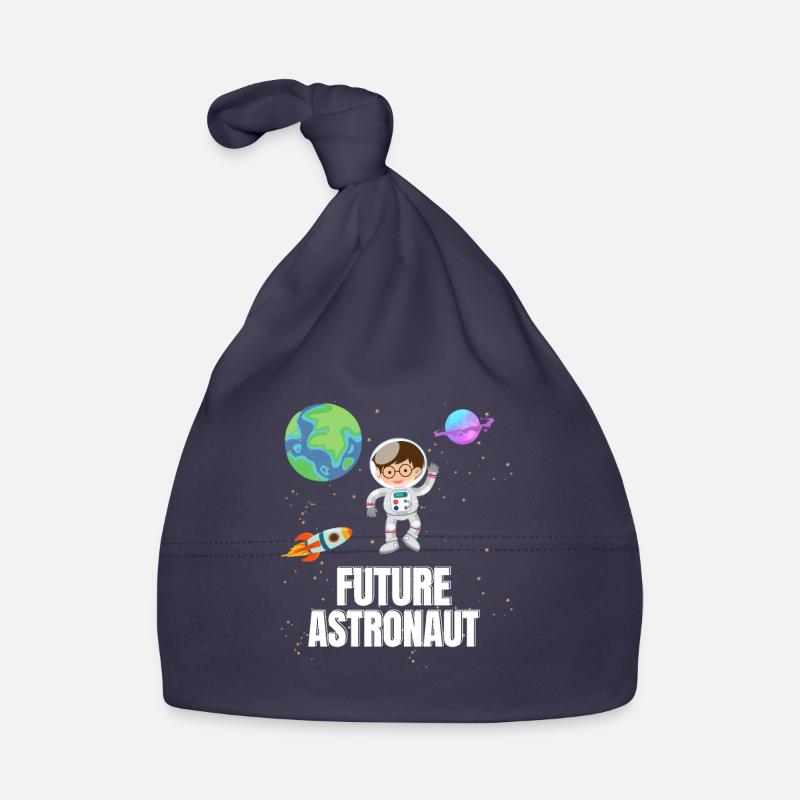 Space Planet Rocket Futur astronaute Bonnet bio Bébé