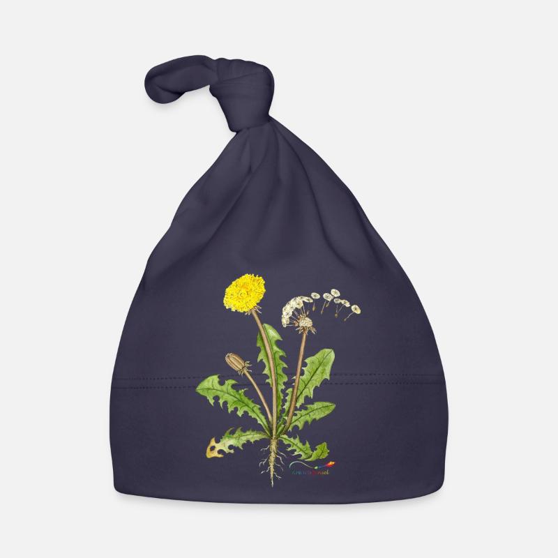 Dandelion, also called dandelion Organic Baby Cap