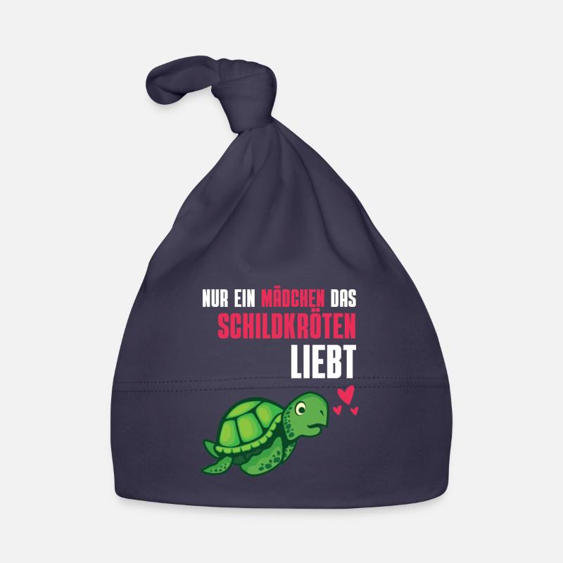 Ozean Tier Mädchen Geschenk Schildkröte Baby Bio-Mütze