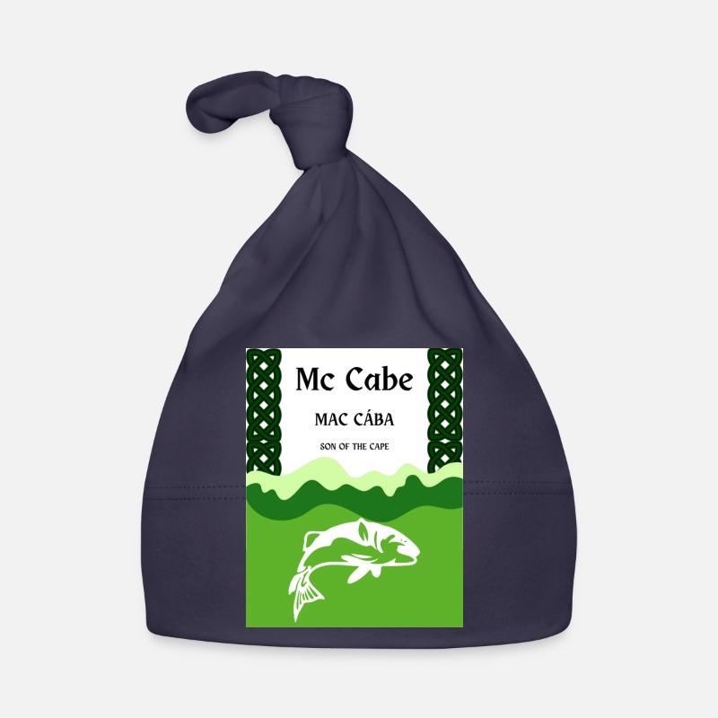 Mc Cabe achternaam Bio-muts voor baby's
