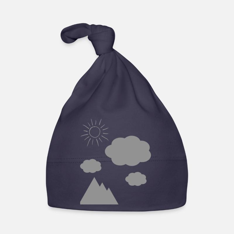 Cloudy days Organic Baby Cap