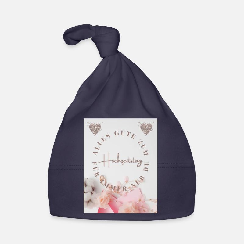 Hochzeitstag Baby Bio-Mütze