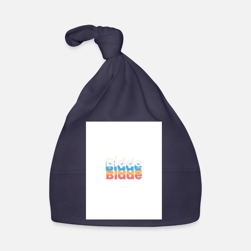 Bidde - Organic Baby Cap - navy