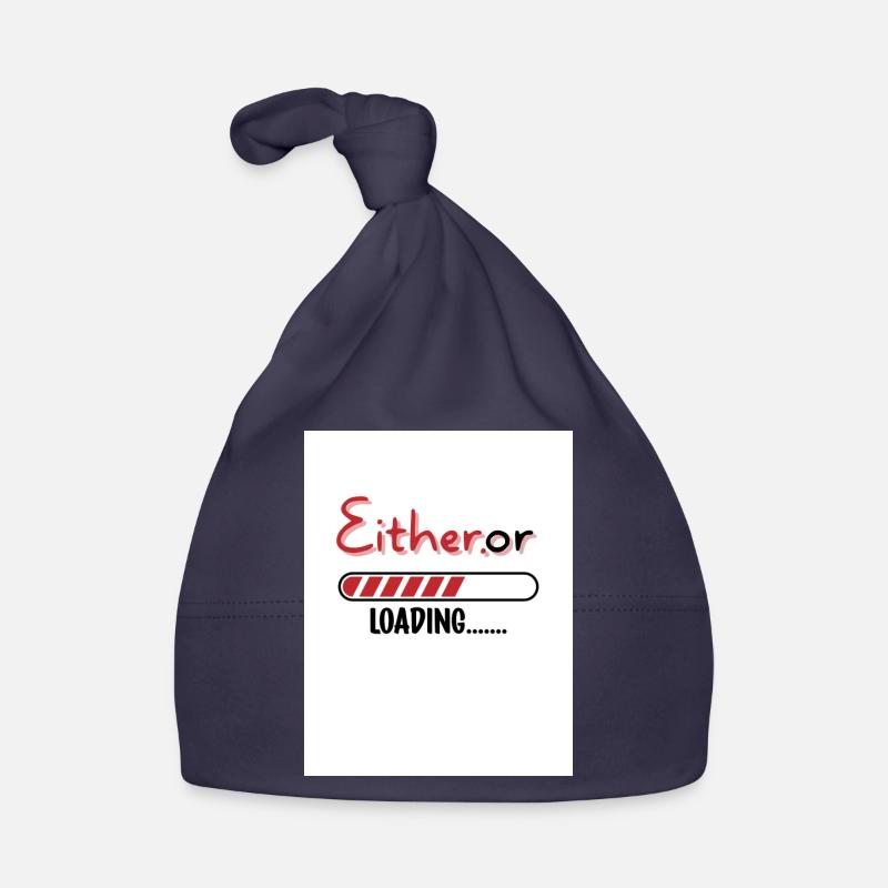Entweder oder. Entweder oder. Baby Bio-Mütze