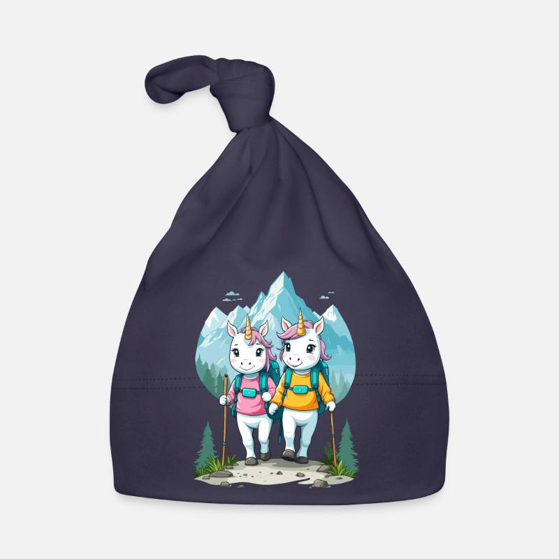 Wanderer Einhörner Baby Bio-Mütze