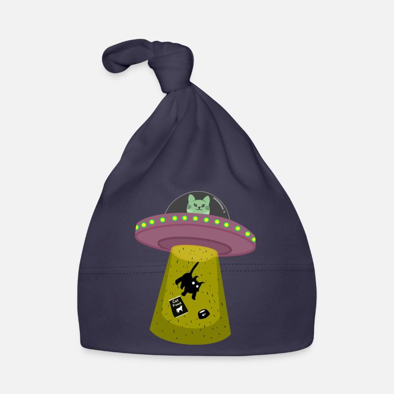 Chat OVNI Bonnet bio Bébé