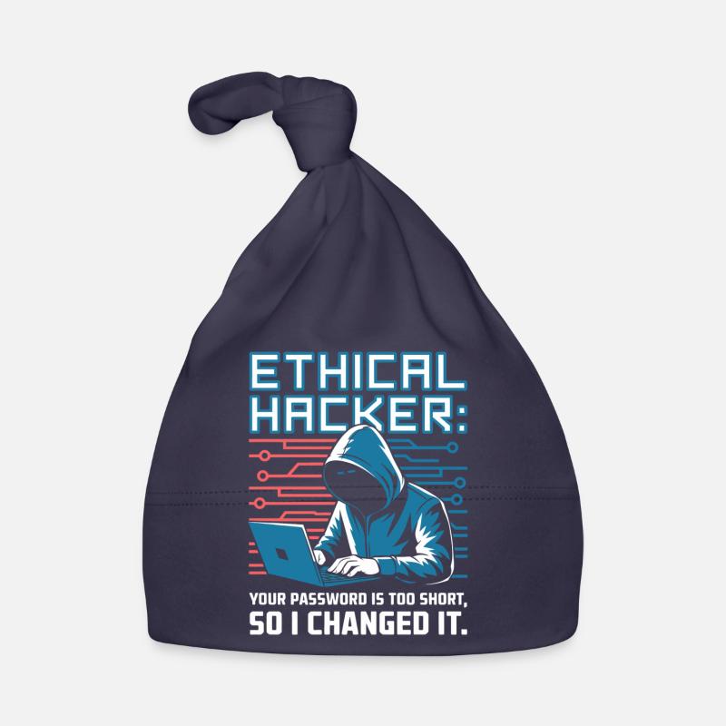Ethical Hacker Organic Baby Cap